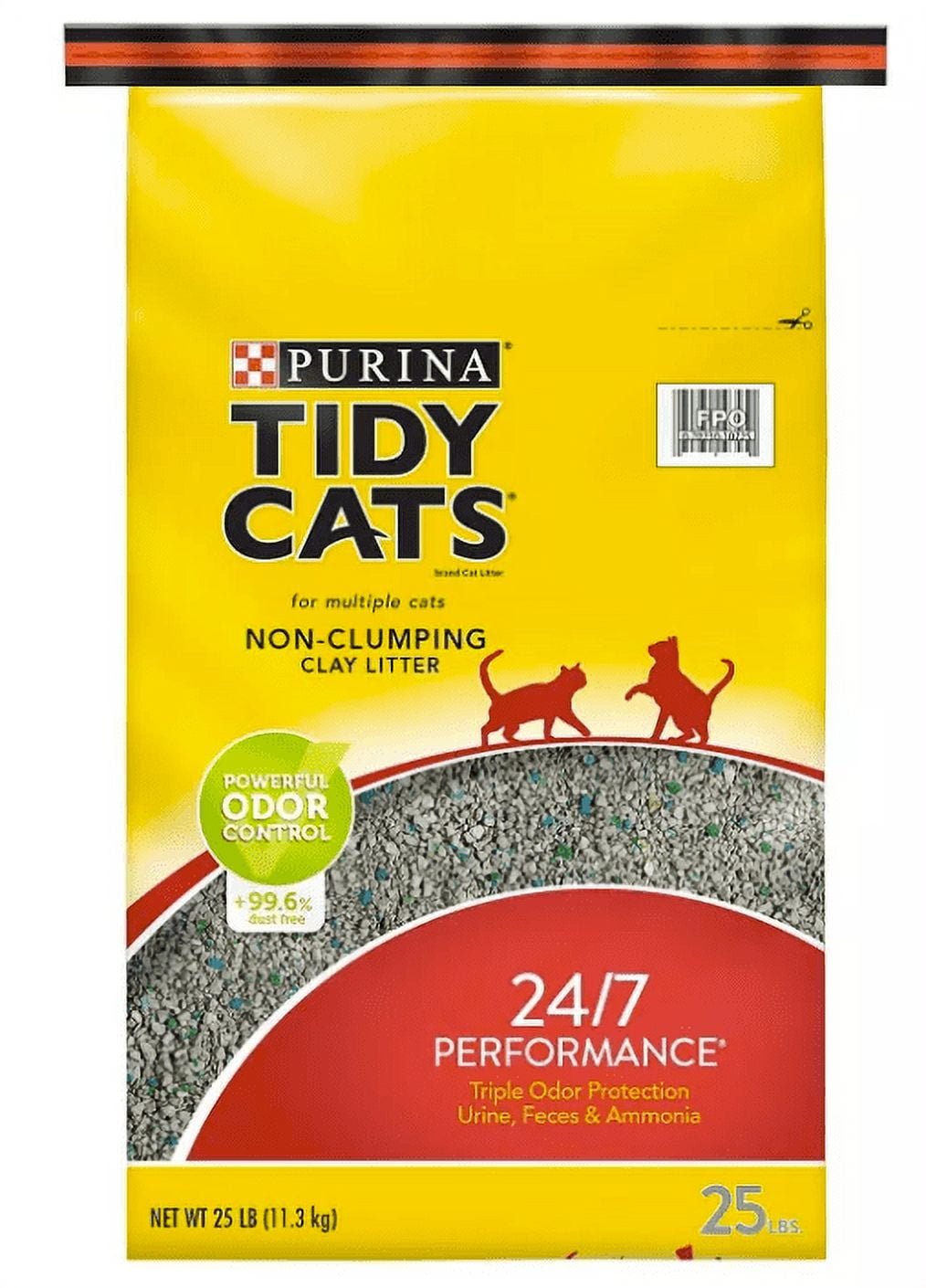 Purina Tidy Cats NonClumping 24/7 Performance Multiple Cats Litter