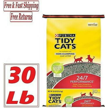 Purina Tidy Cats Non Clumping Multi Cat Litter 30 Lb. Bag - 24/7 Performance