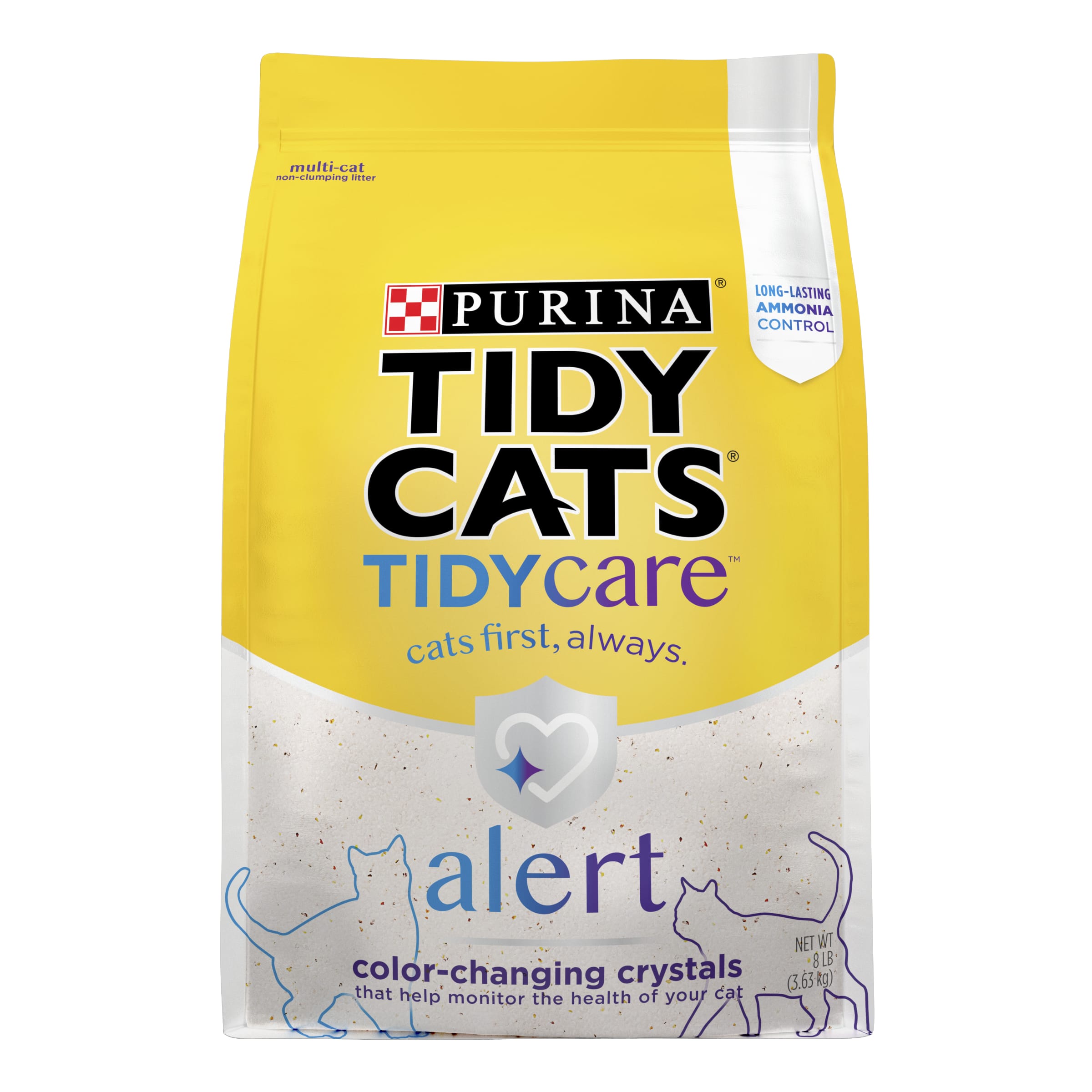 Purina Tidy Cats Non Clumping Cat Litter, 24/7 Performance Multi Cat Litter, 30 lb. Bag