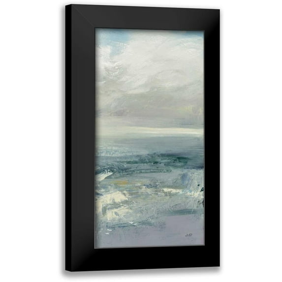 Purinton, Julia 11x18 Black Modern Framed Museum Art Print Titled - Waves III