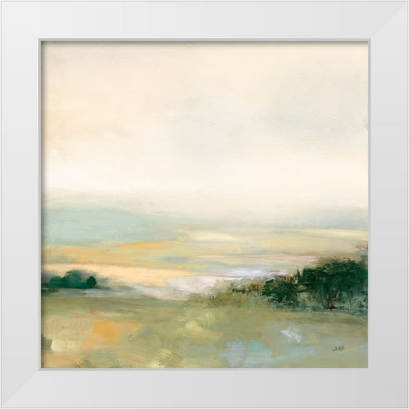 Purinton, Julia 12x12 White Modern Wood Framed Museum Art Print Titled - Dark Glowing Valley Neutral