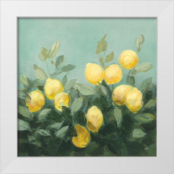 Purinton, Julia 12x12 White Modern Wood Framed Museum Art Print Titled - Lemon Grove I