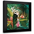 thumbnail image 1 of Purinton, Julia 12x14 Black Modern Framed Museum Art Print Titled - Hidden Jungle I, 1 of 5