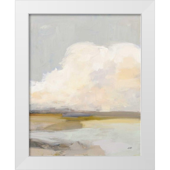 Purinton, Julia 12x14 White Modern Wood Framed Museum Art Print Titled - Dream of Clouds