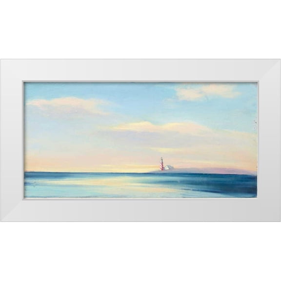Purinton, Julia 14x9 White Modern Wood Framed Museum Art Print Titled - Dawn Beacon