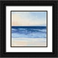 thumbnail image 1 of Purinton, Julia 15x15 Black Ornate Wood Framed with Double Matting Museum Art Print Titled - True Blue Ocean II, 1 of 4
