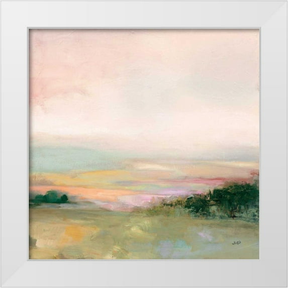 Purinton, Julia 15x15 White Modern Wood Framed Museum Art Print Titled - Dark Glowing Valley