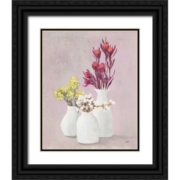 Purinton, Julia 15x18 Black Ornate Wood Framed with Double Matting Museum Art Print Titled - Autumn Greenhouse VII