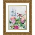 thumbnail image 1 of Purinton, Julia 15x18 Gold Ornate Wood Framed with Double Matting Museum Art Print Titled - The Cutting Garden II, 1 of 4