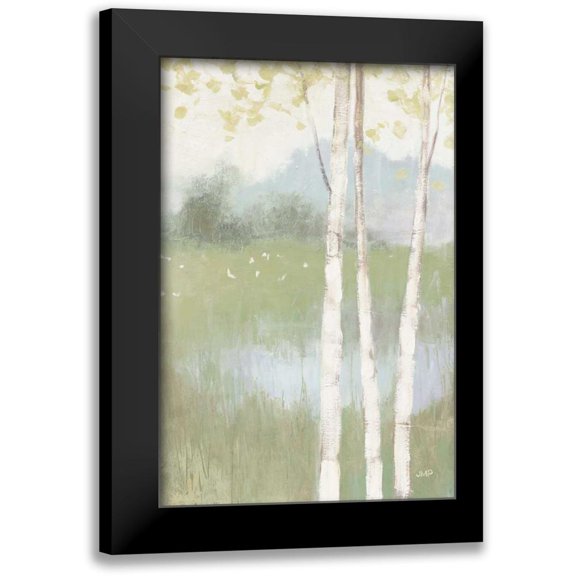 Purinton, Julia 17x24 Black Modern Framed Museum Art Print Titled - Spring Fling II Cool Crop
