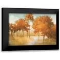 thumbnail image 1 of Purinton, Julia 18x13 Black Modern Framed Museum Art Print Titled - Autumn Lake Orange, 1 of 5