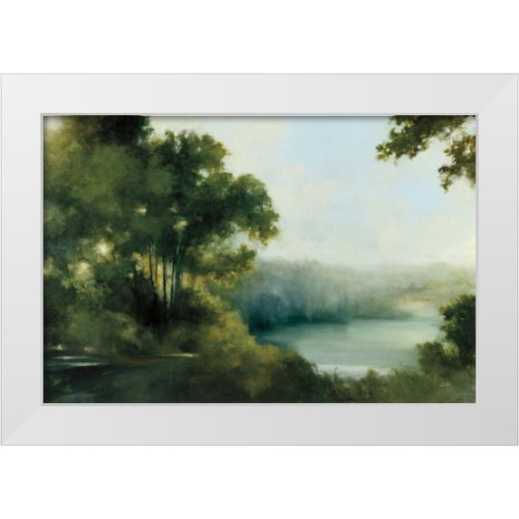 Purinton, Julia 18x13 White Modern Wood Framed Museum Art Print Titled - Sylvan View