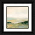 thumbnail image 1 of Purinton, Julia 20x20 Black Ornate Wood Framed with Double Matting Museum Art Print Titled - Dark Glowing Valley Neutral, 1 of 4