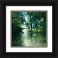 thumbnail image 1 of Purinton, Julia 20x20 Black Ornate Wood Framed with Double Matting Museum Art Print Titled - Peek a Boo, 1 of 4