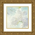 thumbnail image 1 of Purinton, Julia 20x20 Gold Ornate Wood Framed with Double Matting Museum Art Print Titled - Pear Blossoms Bright, 1 of 4