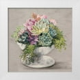 thumbnail image 1 of Purinton, Julia 20x20 White Modern Wood Framed Museum Art Print Titled - Festive Succulents II Gray, 1 of 4