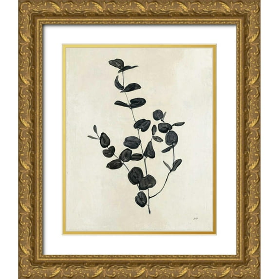 Purinton, Julia 20x24 Gold Ornate Wood Framed with Double Matting Museum Art Print Titled - Botanical Study II