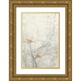 thumbnail image 1 of Purinton, Julia 23x32 Gold Ornate Wood Framed with Double Matting Museum Art Print Titled - Birds in Trees II Brown, 1 of 4