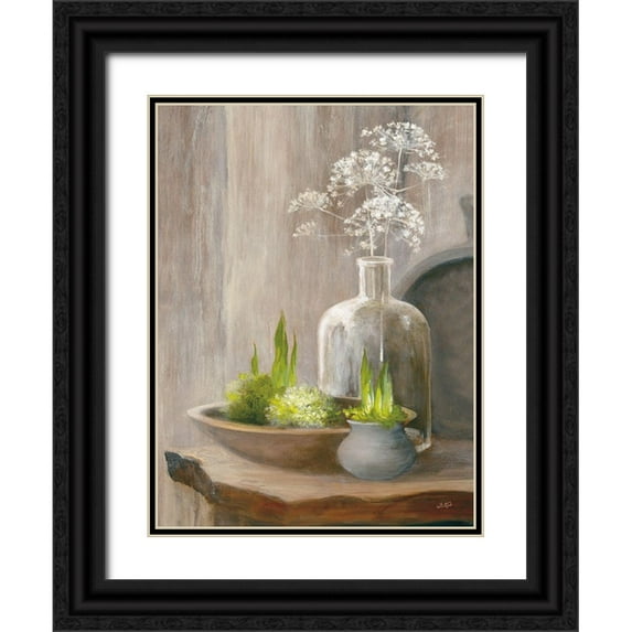 Purinton, Julia 25x32 Black Ornate Wood Framed with Double Matting Museum Art Print Titled - Rustic Elegance III