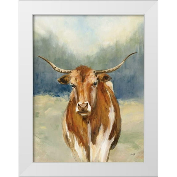 Purinton, Julia 25x32 White Modern Wood Framed Museum Art Print Titled - Spirit of the West II