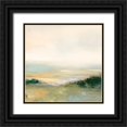 thumbnail image 1 of Purinton, Julia 26x26 Black Ornate Wood Framed with Double Matting Museum Art Print Titled - Dark Glowing Valley Neutral, 1 of 4