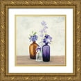 thumbnail image 1 of Purinton, Julia 26x26 Gold Ornate Wood Framed with Double Matting Museum Art Print Titled - Windowsill Garden II, 1 of 4