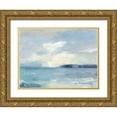 thumbnail image 1 of Purinton, Julia 32x25 Gold Ornate Wood Framed with Double Matting Museum Art Print Titled - Peninsula, 1 of 4