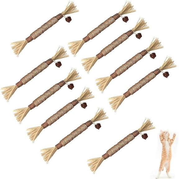 Puriq Natural Silvervine Dental Sticks, Silvervine Sticks for Cats, Natural Dental Stick