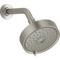 Purist 3Spray Patterns 5.5 in. Single Wall Mount Fixed Shower Head in
