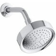 thumbnail image 1 of Purist Katalyst 1-Spray 5.5 in. Single Wall Mount Fixed Shower Head in Polished Chrome, 1 of 5