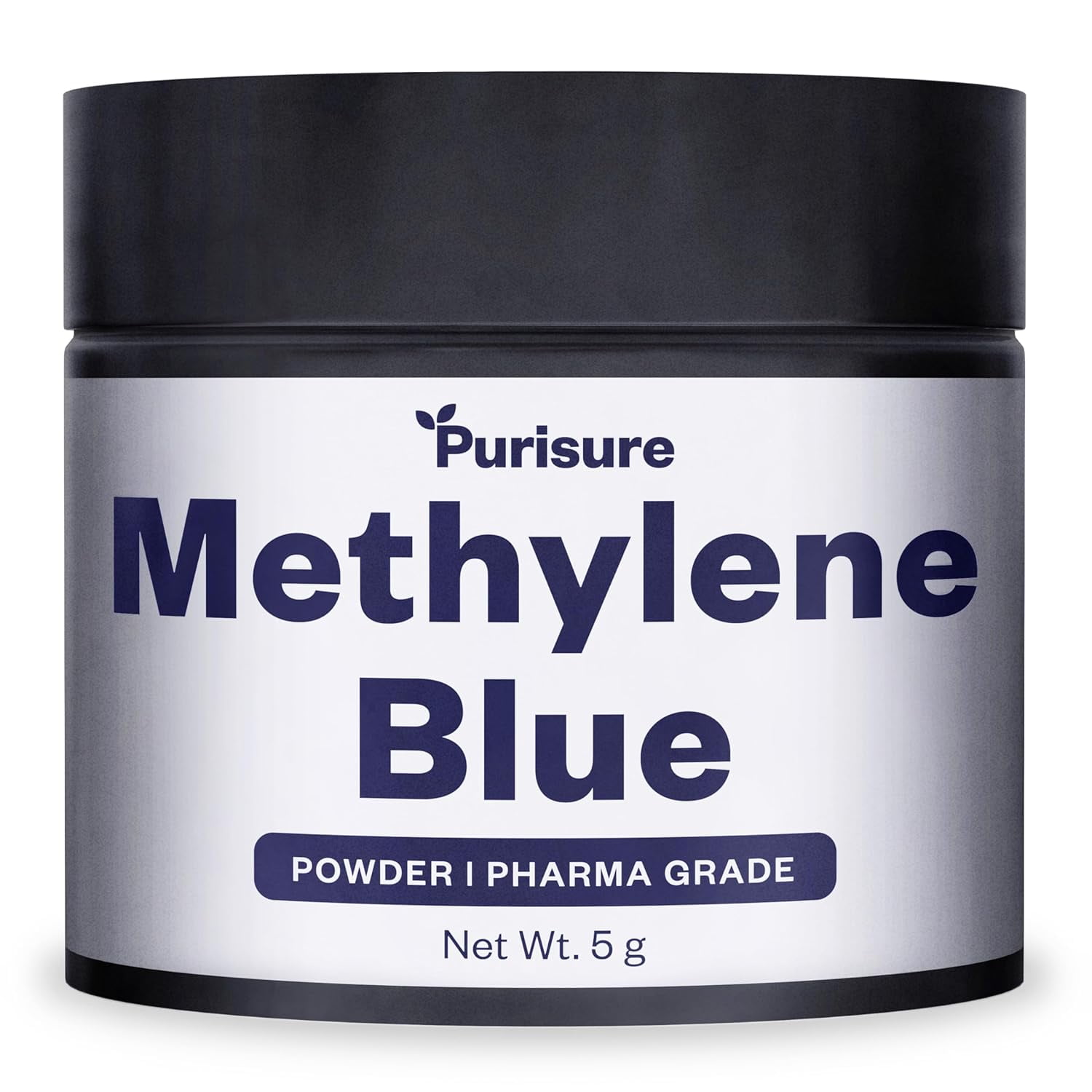 Purisure Methylene Blue Powder 5g Lab/Pharma Grade, High Purity, Water Soluble, USP Grade