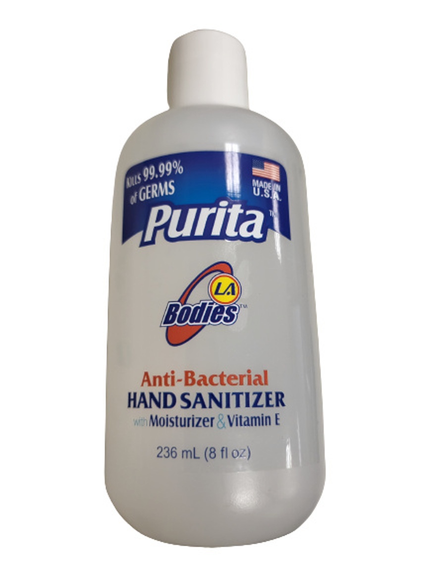 Purita AntiBacterial Hand Sanitizer with moisturizer and Vitamin E