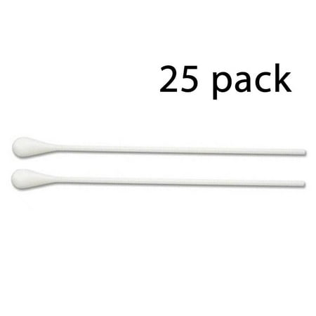 Puritan 8 inch Sterile OB GYN Applicator Rayon Tipped Polystyrene Handle 25 Pack