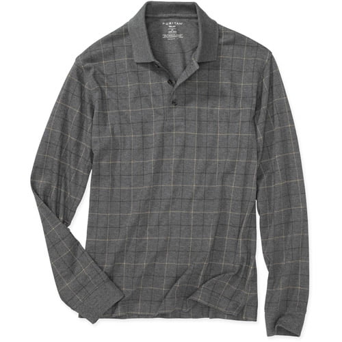 puritan long sleeve dress shirts PURITAN Men's Dark Green Long Sleeve Shirt Size Medium