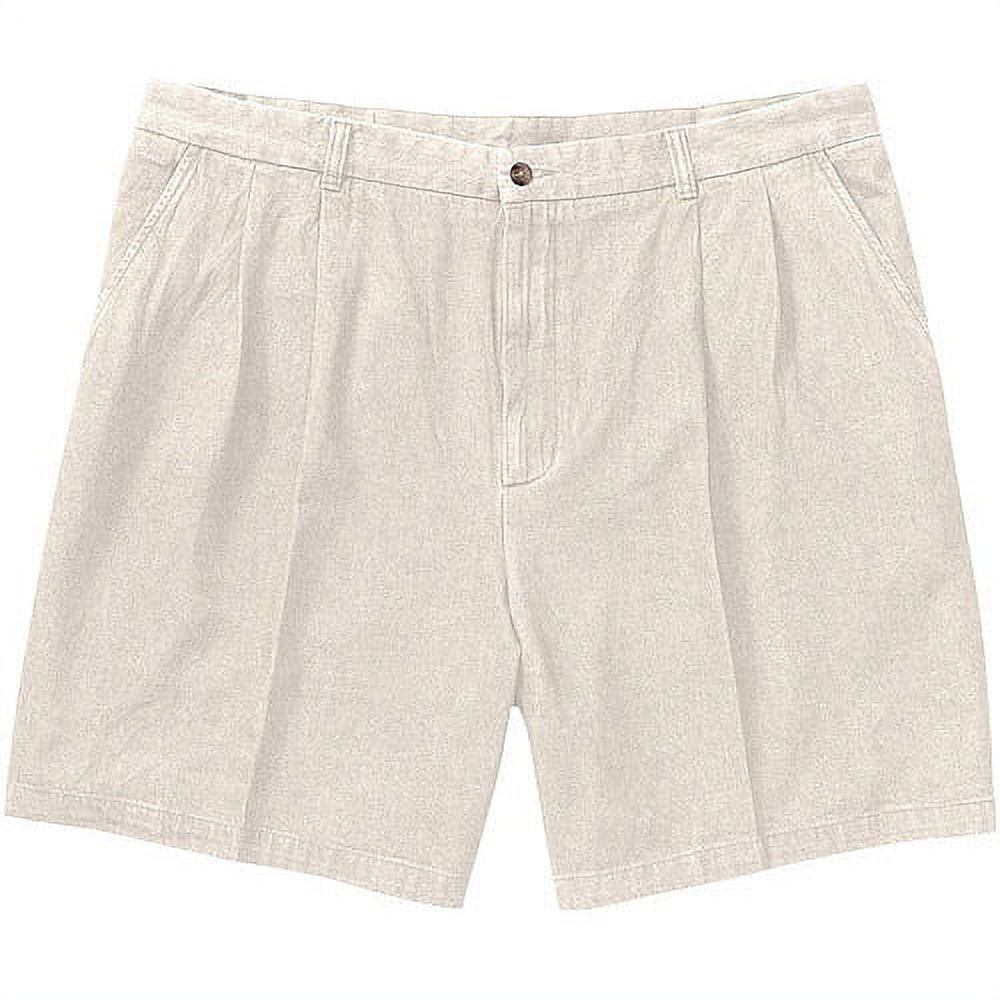 puritan big men pull on shorts from