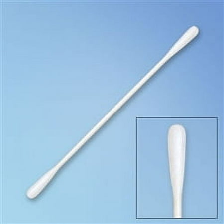 Puritan PurSwab Lint-Free Cotton Swab, Double-Ended Slim Tip, 3" Paper Shaft, 2500/case