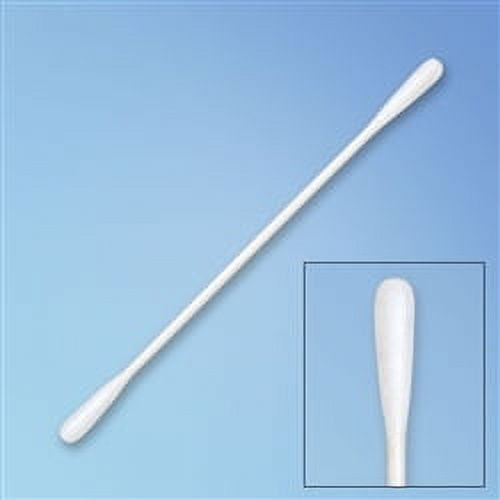 Puritan PurSwab Lint-Free Cotton Swab, Double-Ended Slim Tip, 3" Paper Shaft, 2500/case