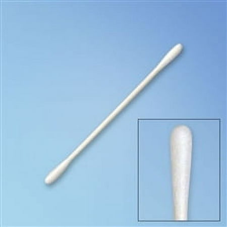 Puritan PurSwab Lint Free Cotton Swab, Small Double-Ended Tips, 3" Paper Shaft, 250/pack