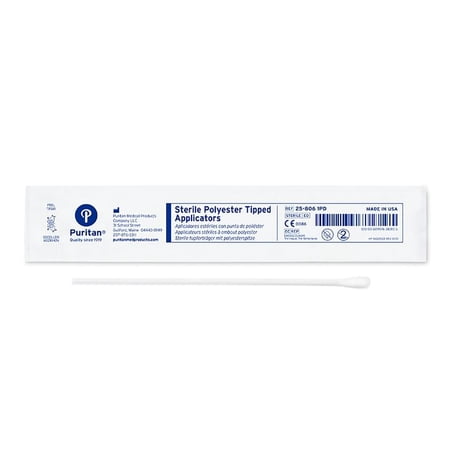 Puritan Specimen Collection Swab Sterile Single Use 6'' 25-806 1PD, 1000 Ct
