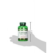 Puritans Pride Absorbable Calcium + Vitamin D Softgels, 1200Mg 1000 Iu, 100 Ct