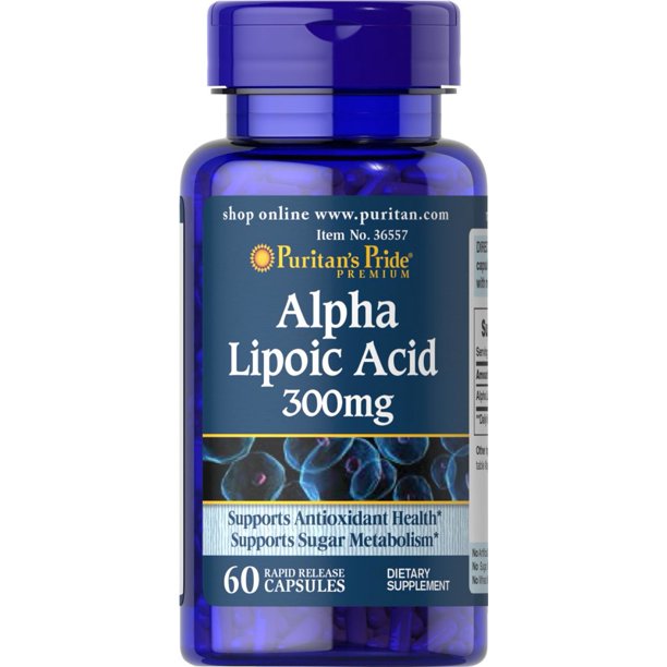 Puritan's Pride Alpha Lipoic Acid 300 mg