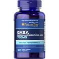 Puritan's Pride GABA (Gamma Aminobutyric Acid) 750 mg