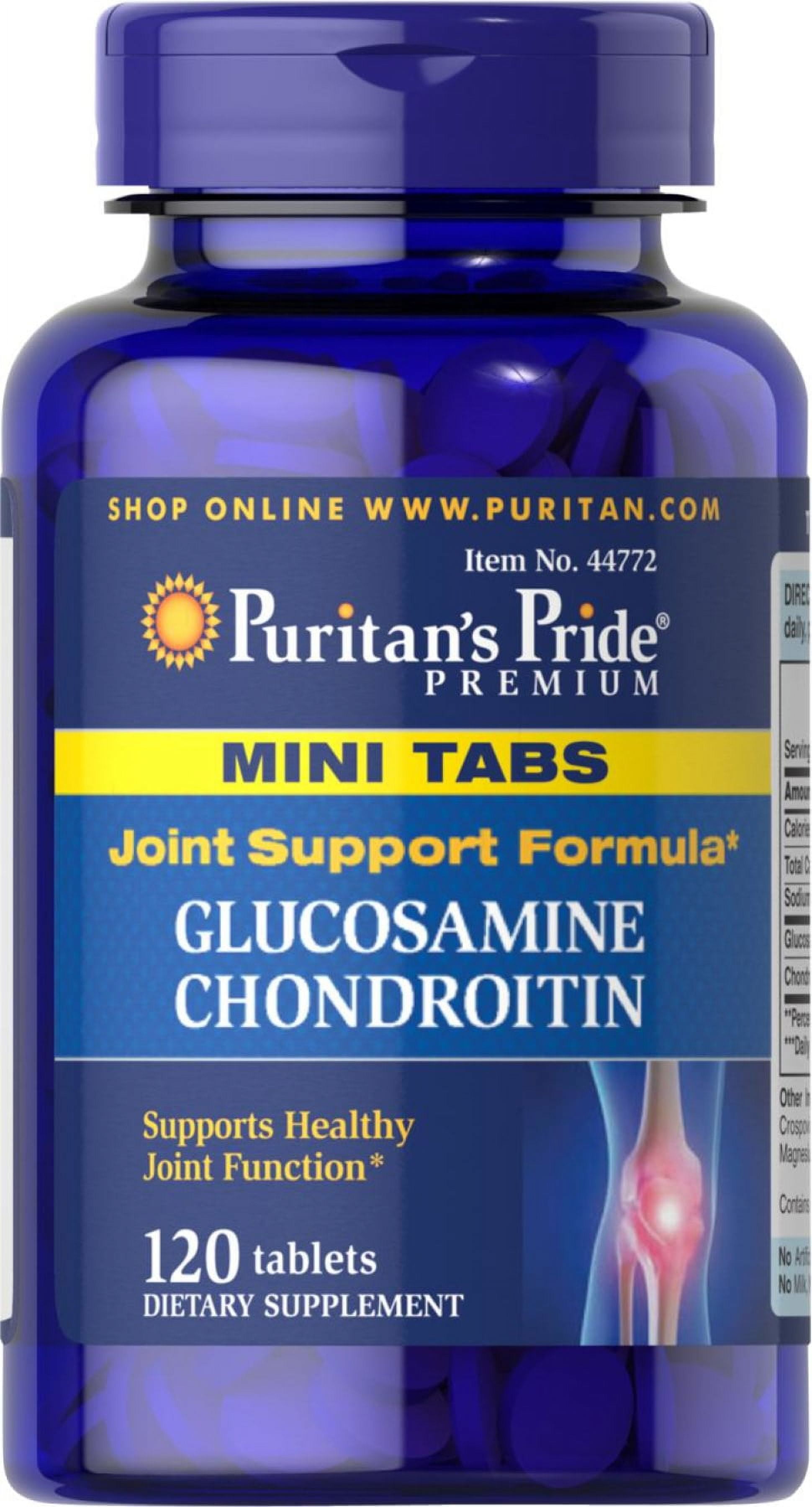 Puritan's Pride Glucosamine Chondroitin Mini Tabs
