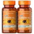 thumbnail image 1 of Puritan s Pride Lutein 40mg with Zeaxanthin Supports Eye Health 240 Total Count 2 Pack of 120 Count Softgels 240 Count, 1 of 3