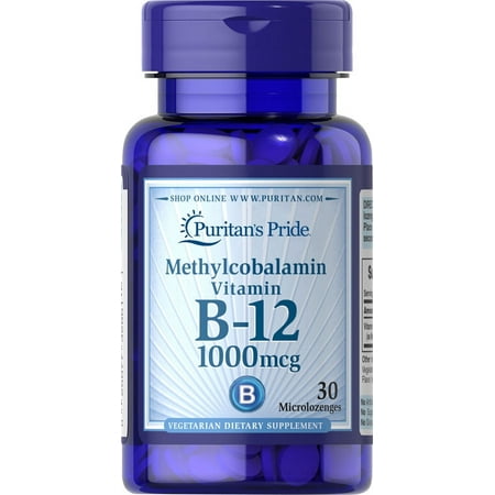 Puritan's Pride Methylcobalamin Vitamin B-12 1000 mcg