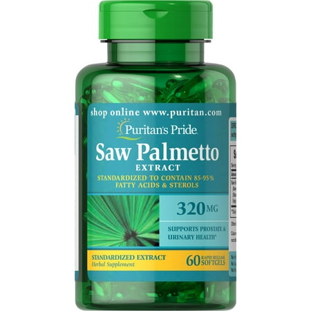Puritan's Pride Saw Palmetto EXTRACT 320MG 60 capsules