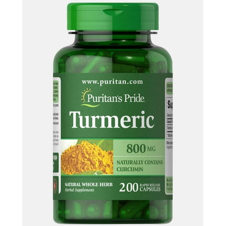 Puritan's Pride Turmeric 800 mg-200 Capsules