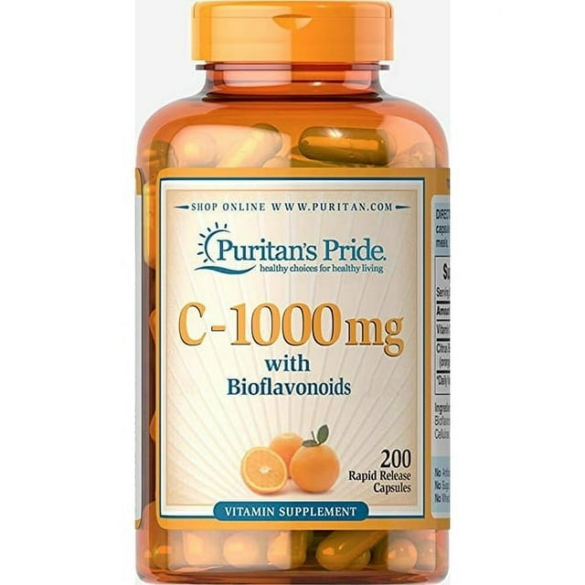 Puritans Pride HighQuality 1000mg Vitamin C with Bioflavonoids