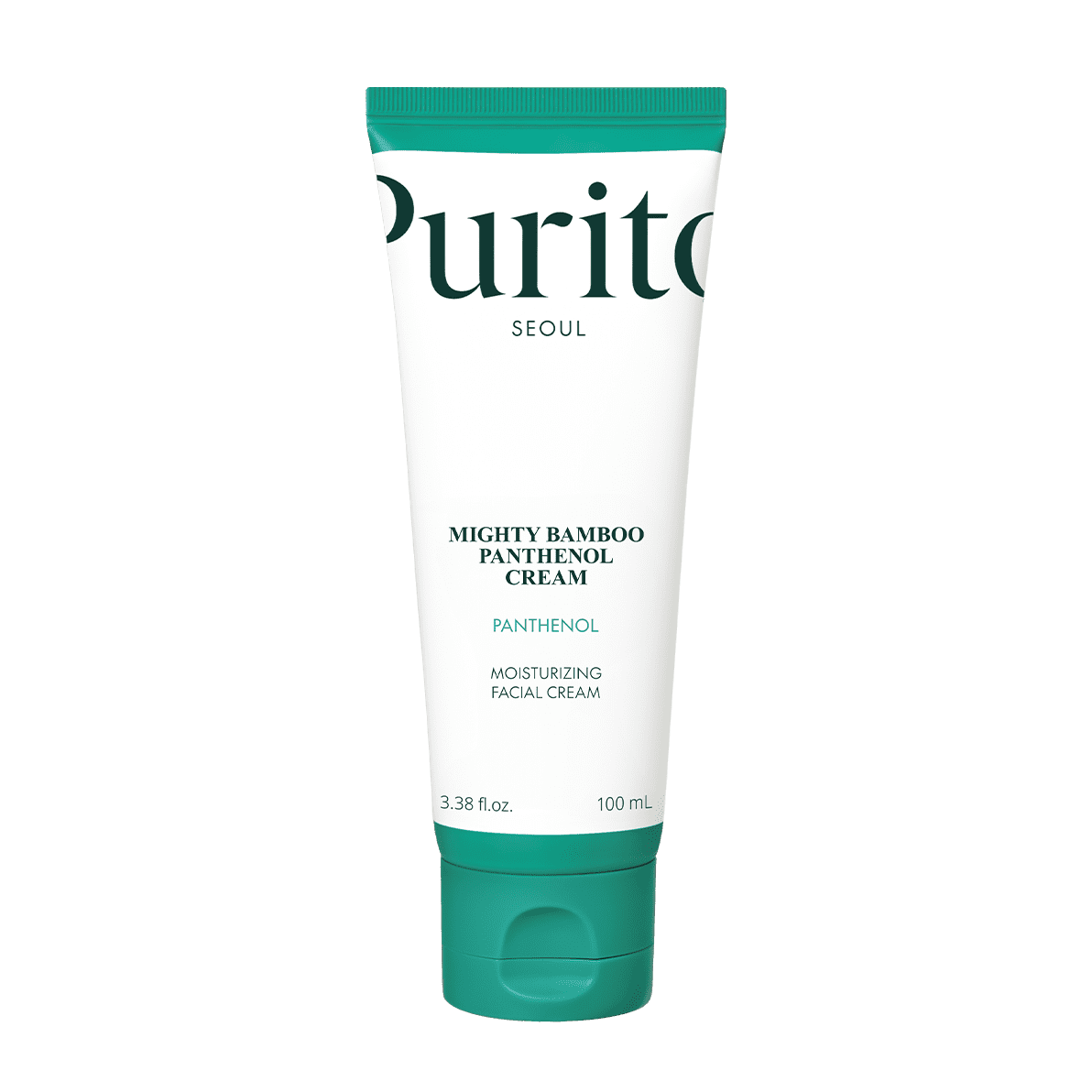 PURITO SEOUL, Facial Moisturizer, 100ml, Bamboo Panthenol Cream