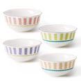 thumbnail image 1 of Carote 4-Piece Ceramic Cereal Bowls Set, Soup Bowls for Cereal, Salad, Oatmeal and Dessert, Kitchen Serving Bowls, 1 of 8